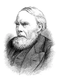 Elderly Man With Beard Drucke: The late Earl of Mountcashell, 1883. Creator: Unknown