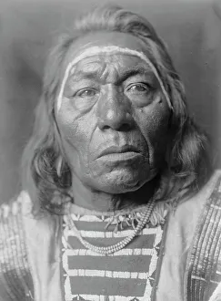 Edward Curtis Images Drucke: Leads the Wolf, c1908. Creator: Edward Sheriff Curtis