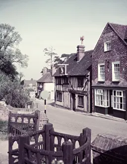 Arthur Charles Kirby Ware Artwork Drucke: The Leather Bottle, Cobham, Kent, c1955, Creator: Arthur Charles Kirby Ware