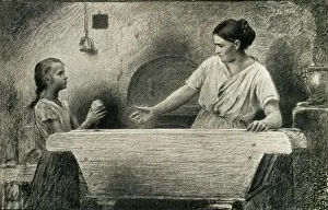 Monochrome Portraits Drucke: The Leaven, 1936. Creator: Unknown