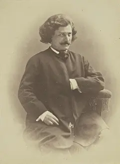Salted Paper Print Technique Drucke: Lecomte, 1860-1862. Creator: Nadar