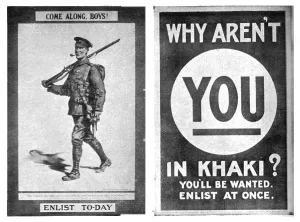 World War I Recruitment Poster Drucke: L'effort de l'Angleterre, 1915. Creator: Unknown
