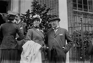 American Author Images Drucke: Lida Fleitmann - Col. Wm. Jay, between c1910 and c1915. Creator: Bain News Service