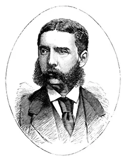Anglo Zulu Wars Drucke: Lieutenant Bromhead, c1880