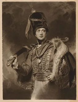 Oberstleutnant Generalwarrantierter C.W.Stewart Erfinder: Heinrich Meyer (Britisch, 1782 - 1847)