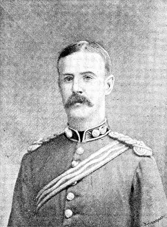 British Military Uniform History Drucke: Lieutenant W. E. Stairs, R.E. second in command of Mr
