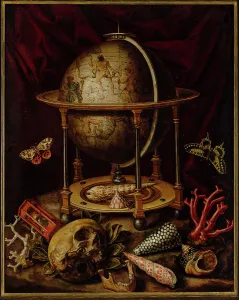 Memento Mori Symbolism Drucke: Still Life with Celestial Globe