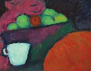 Alexei Javlensky Art Drucke: Still life with cup, c1908. Creator: Javlensky, Alexei, von (1864-1941)