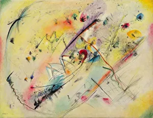 Wassily Kandinsky Painting Drucke: Light Picture, 1913