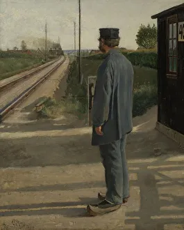 Der Linienmann, 1884. Erfinder: Lauritz Andreas Ring