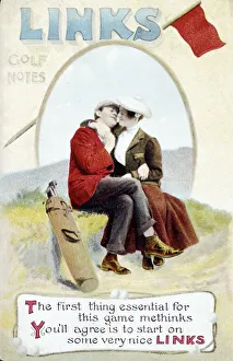 Die Postkarte der Links, 1905