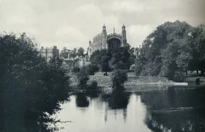 Historic Architecture UK Drucke: From the Lock, 1926