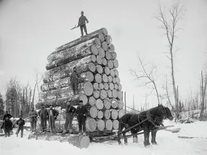 Ein großes Gewicht zu protokollieren, zwischen 1880 und 1899. Schöpfer unbekannt