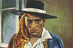Cigarette Card Album Images Drucke: Lon Chaney in The Unknown, c1928. Creator: Unknown