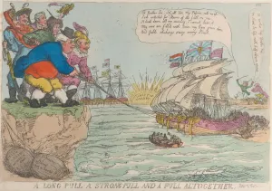 Ein langer Zug einer starken Strecke und einem ganzen Zug am 25.November 1813. Am gleichen Tag im selben Jahr