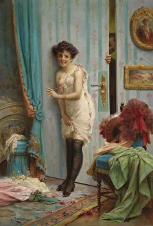 Erotic Fine Art Images Drucke: Do not look into it