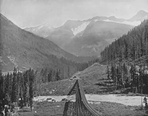 American Geography Drucke: The Loop Valley, 19th century