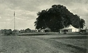 Das Hauptquartier des Lord Robertss, Lager der Übung, Delhi, um 1890 (1901)