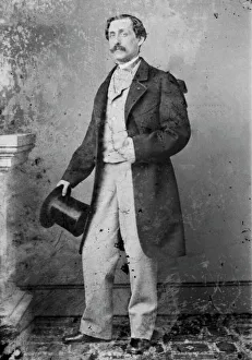 Ludwig Moritz Gottschalk zwischen 1855 und 1865. Schöpfer unbekannt