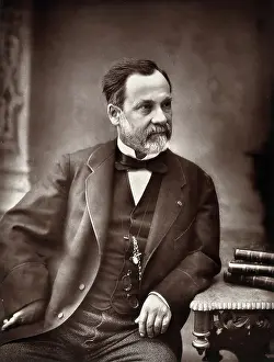 Louis Pasteur Portrait Drucke: Louis Pasteur. Creator: Eugene Pirou