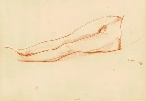 Unterbrust von Ida Rubinstein (1883-1960), 1915