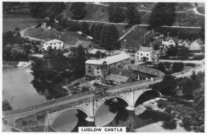Ludlow Castle Drucke: Ludlow Castle, 1936