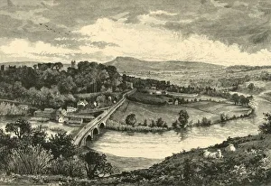 British Geography Images Drucke: Ludlow, from Whitcliffe, 1898. Creator: Unknown