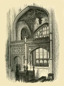 Eton College Architecture Drucke: Luptons Chapel, 1911. Creator: Unknown