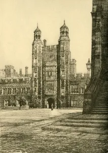 Eton College Architecture Drucke: Luptons Tower, 1911. Creator: Unknown