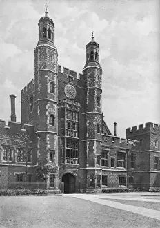 Eton College Architecture Drucke: Luptons Tower, 1926