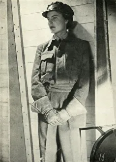 British Royal Air Force Women Drucke: M. T. Driver, c1943. Creator: Cecil Beaton