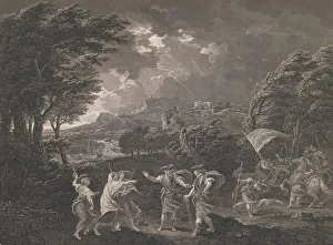 Macheth und die Hexen (Shakespears Macheth, Akt I Szene I), 1770