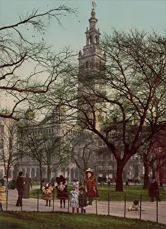 American Urban Landscape Drucke: Madison Square, New York, c1901. Creator: Unknown