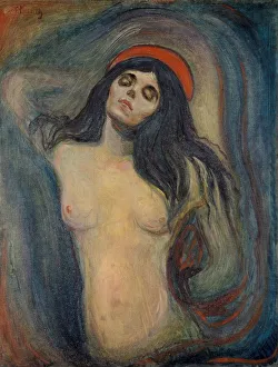 Edvard Munch Norway Drucke: Madonna