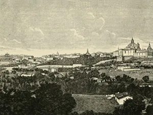 Edmund Ollier Artwork Drucke: Madrid, 1890. Creator: Unknown