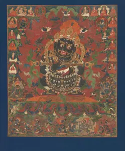 Mahakala, Schützer des Zeltes, um 1500. Ersteller unbekannt