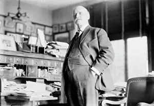 Black And White Vintage Portraits Drucke: Maj. R.H. Sylvester, between c1910 and c1915