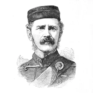 Anglo Zulu Wars Drucke: Major-General E. Newdigate, C. B. c1880