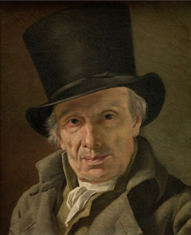 French Fashion Clothing Drucke: Man in a Hat. Creator: Jacques-Louis David