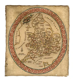 Kartenmusterverkäufer, England um 1800; Ersteller unbekannt