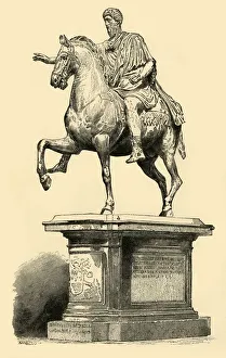 Edmund Ollier Artwork Drucke: Marcus Aurelius, 1890. Creator: Unknown