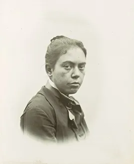 Thomas Eakins Photography Drucke: Margaret Eakins, 1880s. Creator: Thomas Eakins