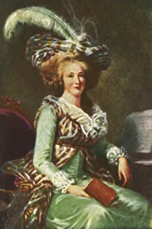 Antique Royal Portraits Drucke: Marie Antoinette, (c1928). Creator: Unknown