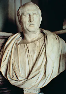 Mark Tullius Cicero (106-43 n.Chr.), Redner, Schriftsteller, Politiker und Philosoph Römer