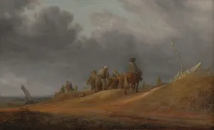 Museum am Meer, 1637. Künstler: Salomon Ruysdael