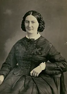 Albumen Silver Print Art Drucke: Marquise de Sers, 1861-1869. Creator: Nadar