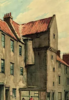 Watercolour On Paper Artwork Drucke: Mar's Castle, Gallowgate, c1896