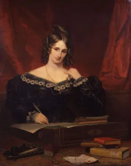 Maria Shelley, 1831. Künstler: Stumpf, Samuel Johann (1778-1863)