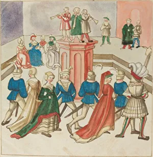 Maskerade um circa 1515 von unbekanntem Künstler