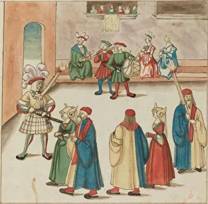 Verkleidung, um ca 1515 von unbekannter Hand gemalt wurde